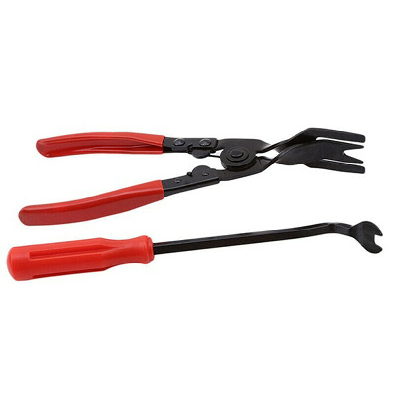 3x Car Door Panel Clips Pliers Trim Removal Fastener Puller Repair Tool CSPA Tt