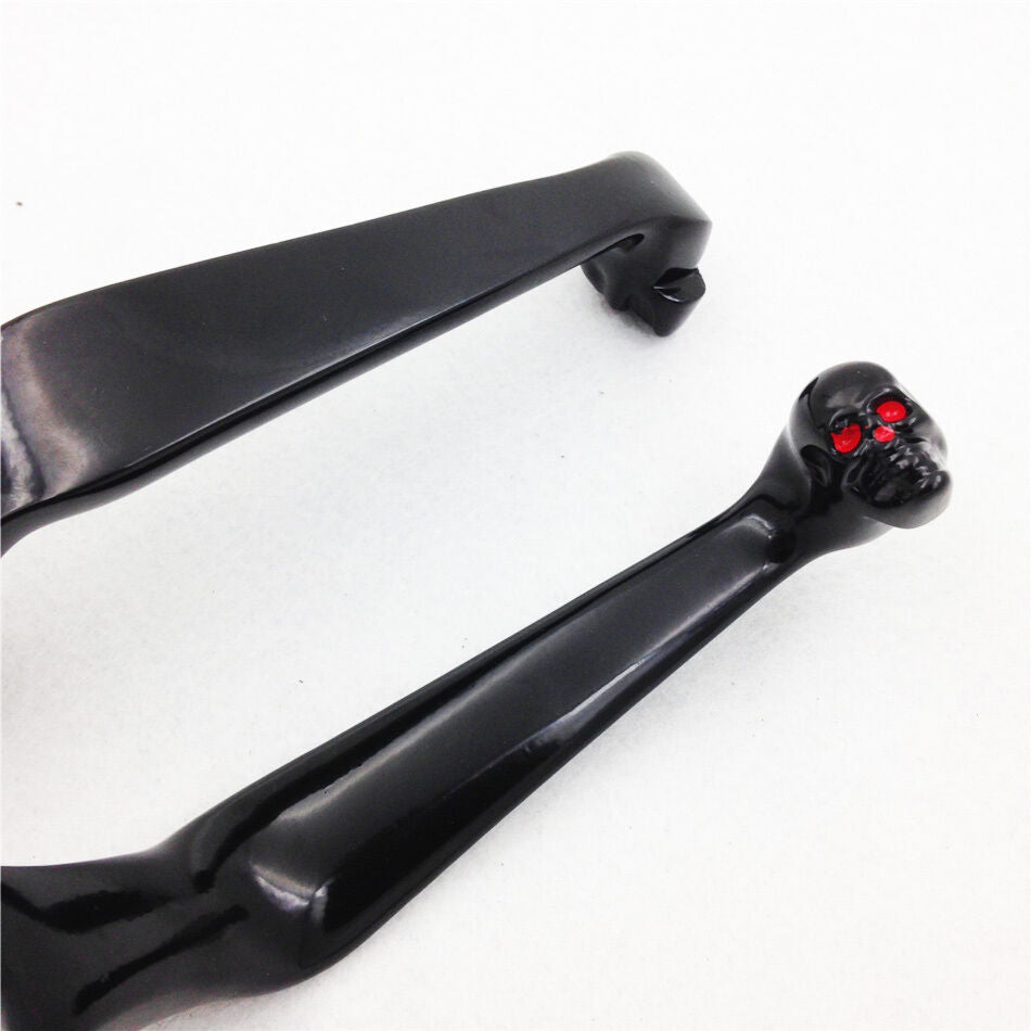 Black Lever Fit for Harly FLSTC Heritage FXDWG Dyna Wide Glide FXDB Street Bob