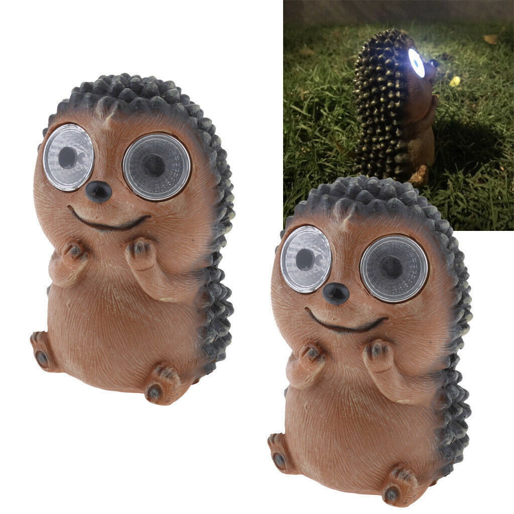 2xBright Eye Solar Light LED Pet Animal Garden Ornaments