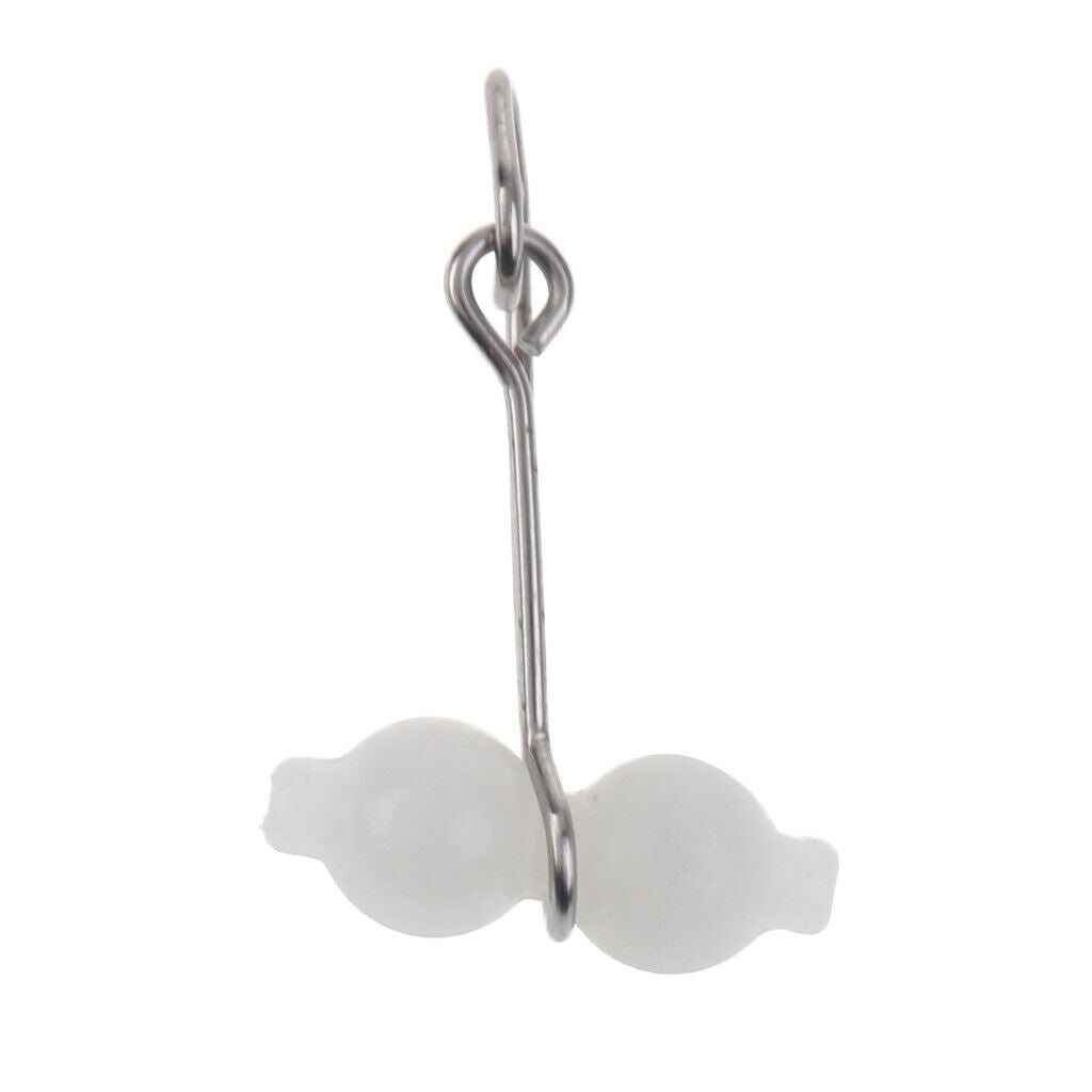 50x Fishing Fastlink Clips With Glowing Beads Floats Floats Tackle L