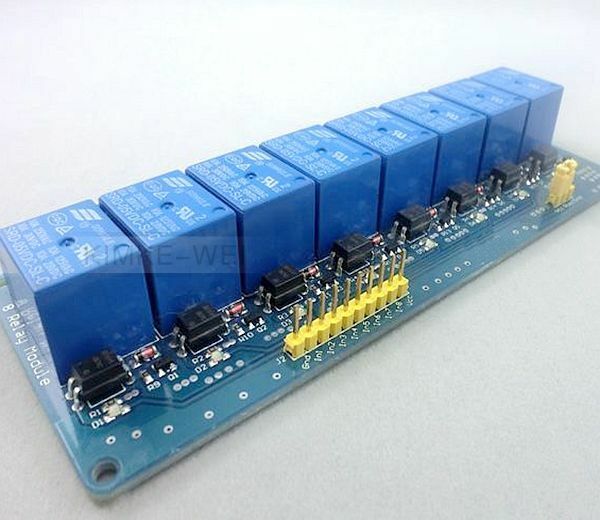 5V 8 Channel Relay Module Board for Arduino PIC AVR MCU DSP ARM Electronic