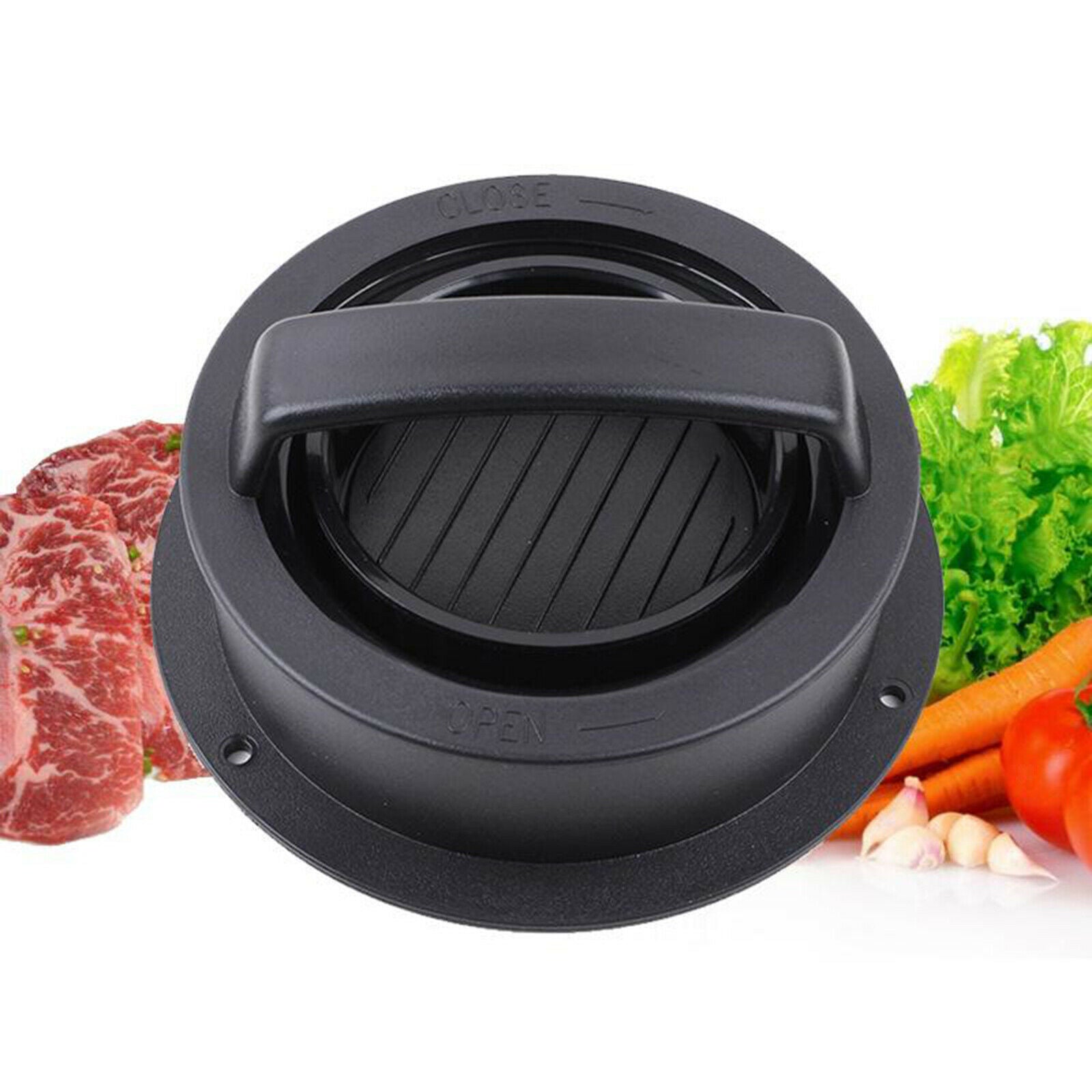 3 in 1 Burger Press Patty Beef Burger Kitchen Cooking Tool Grilling Accs 5''