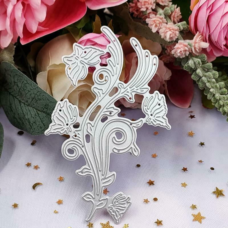 Butterfly Flower Metal Cutting Dies Stencil DIY Scrapbooking Album Paper Card