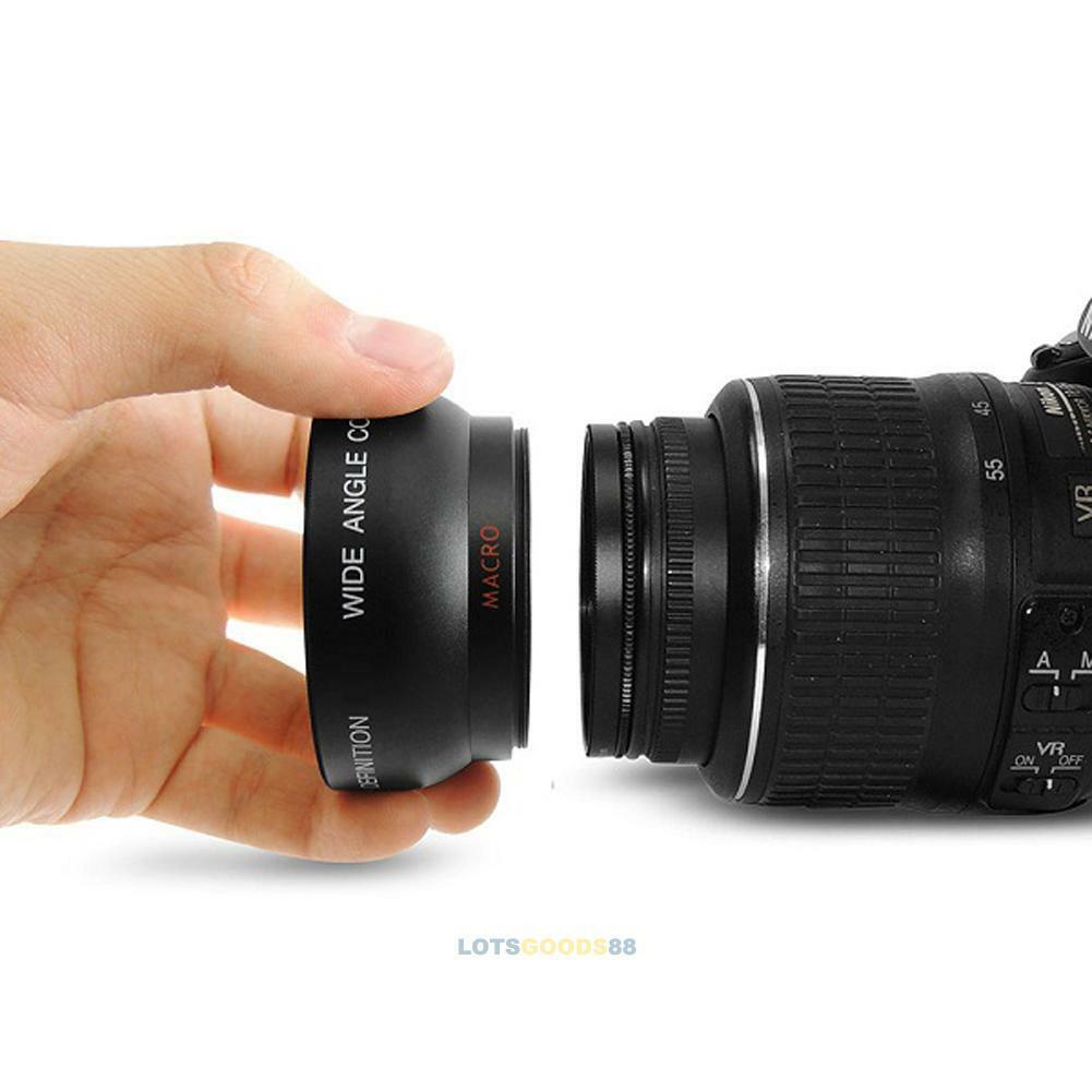 0.45X 52mm Super Wide Angle Macro Lens for Nikon D800, D3200, D3100, D5100,D7000