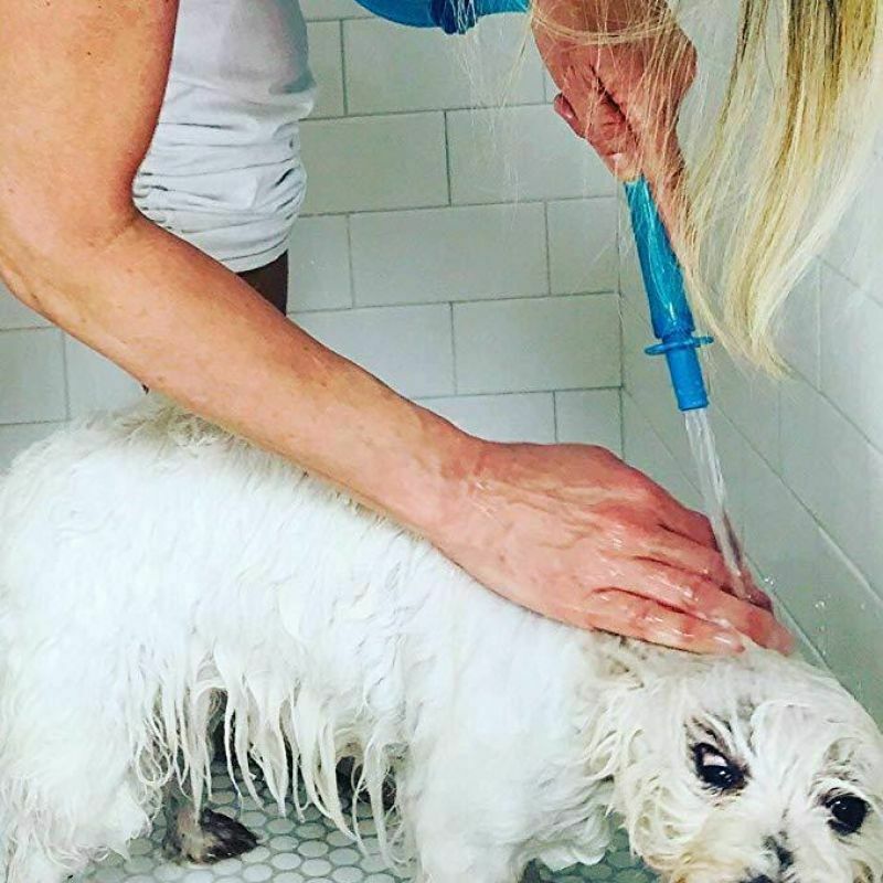 Soft Pet Shower Tool Comfortable Massager Shower Tool Cleaning Washing Sprayers