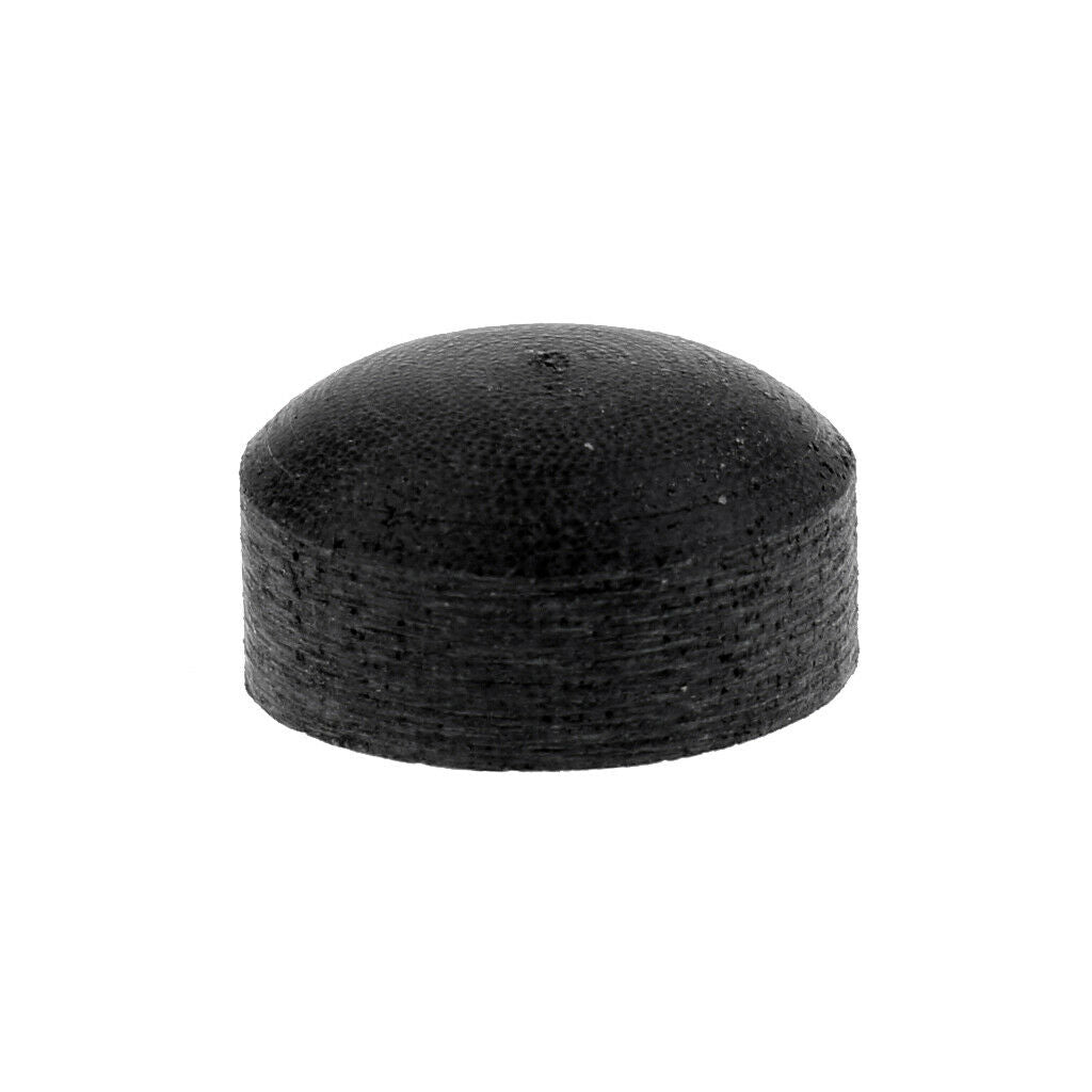 10 Pieces Glue-13mm Billiard Billiard Snooker Cue Tips Care Accessory Black