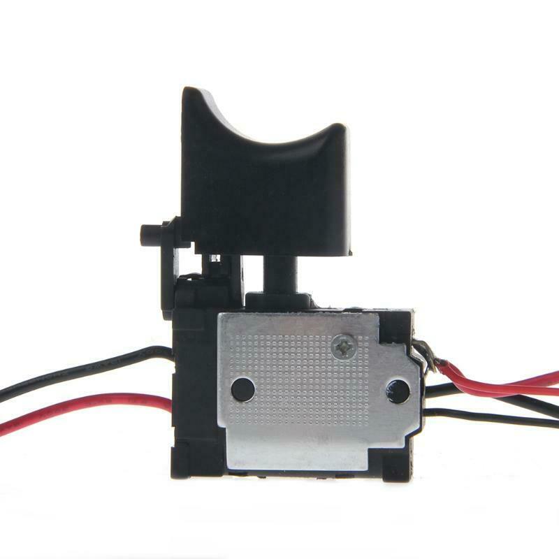 Electric Drill Dustproof Speed Control Push Button Trigger Switch DC 7.2-24V