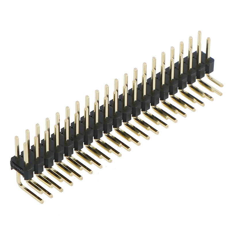 40pin Header Kit Dual Male Right Angle Male Famale for Raspberry Pi 4 B/3.l8