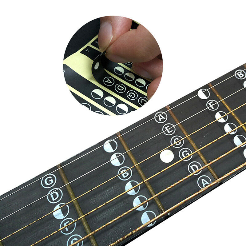 Guitar Fretboard Notes Map Labels Stickers Fingerboard for 6 String Acous.l8