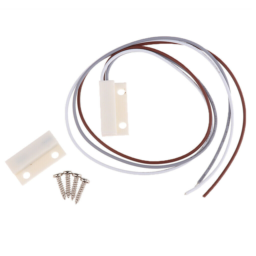 3W Door Magnetic Reed Switch 100V 0.25A Magnetic Switch for Door Hallway