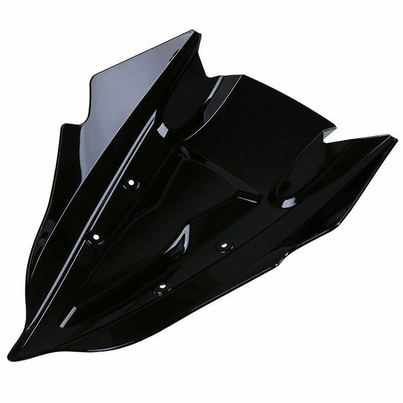 Black Motorcycle Windshield Windscreen ABS Fit for Kawasaki Z750/Z750R 2013-15