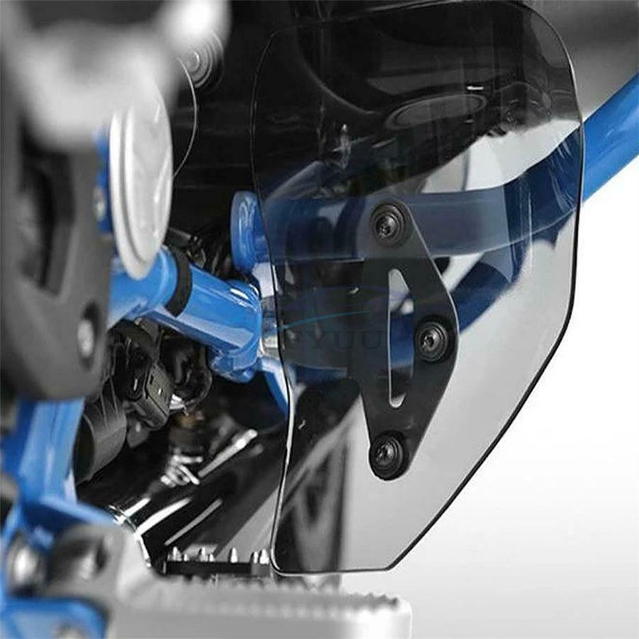 2 × Black ABS Motorcycle Feet Protectors For BMW R1200GS LC /Adventure 2013-2020