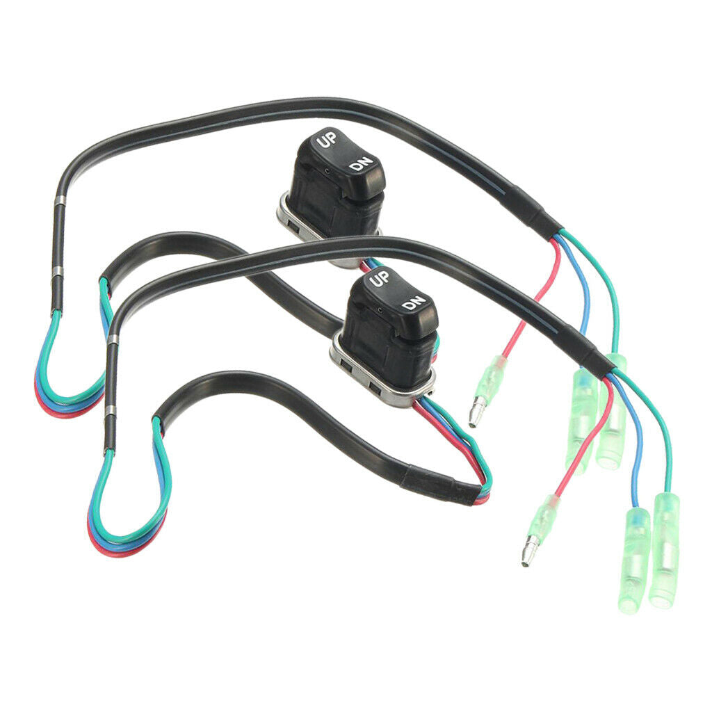 2Pcs Boat Trim & Tilt Switch A for Yamaha 703-82563-01-00 Motor Engine