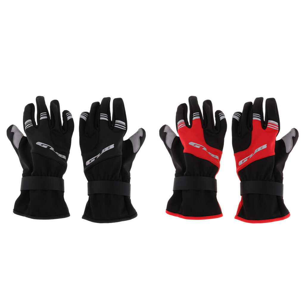 Anti Slip Cycling MTB Bike Gloves Touch Screen Gloves Black L