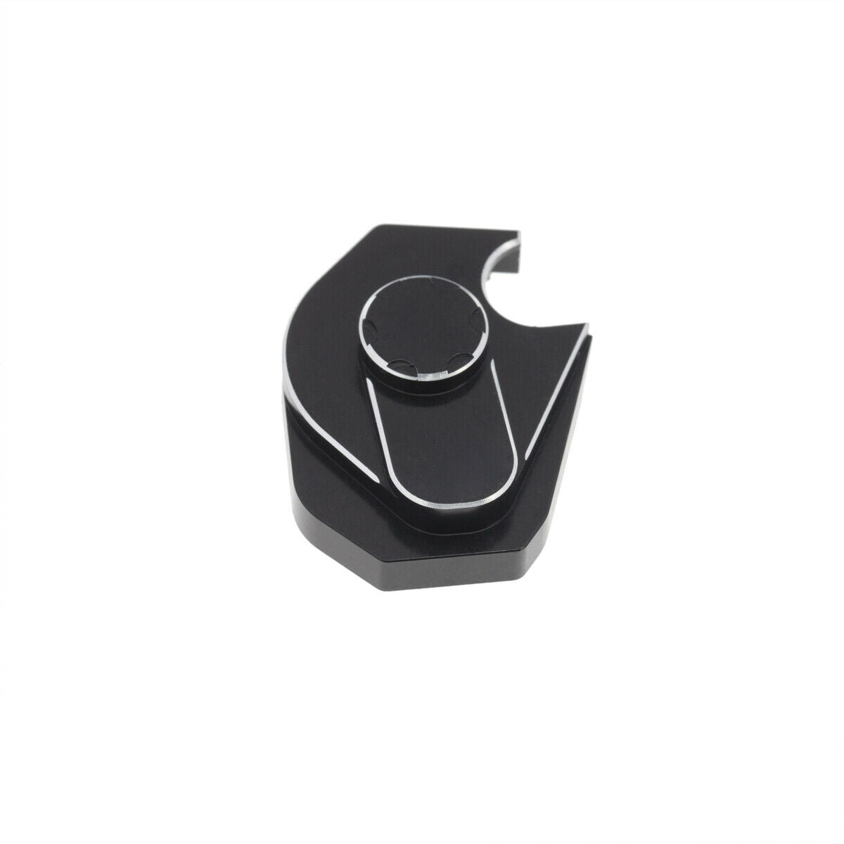 1Kit For Racing Axial SCX24 Upgrade METAL Gear Box COVER Aluminum CNC Black