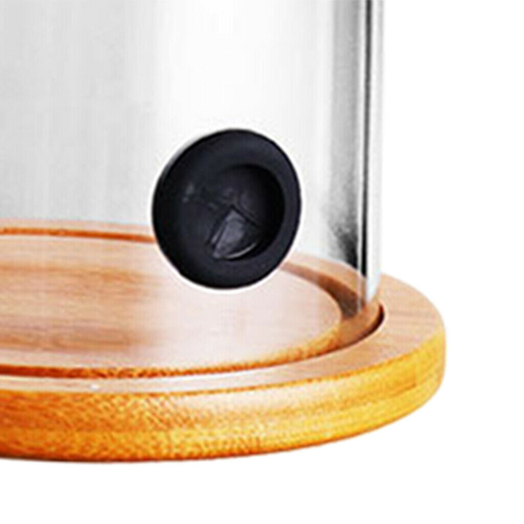 Plastic Smoke Hood Dome Cover for Cocktail Food Cake Bartending Accessory