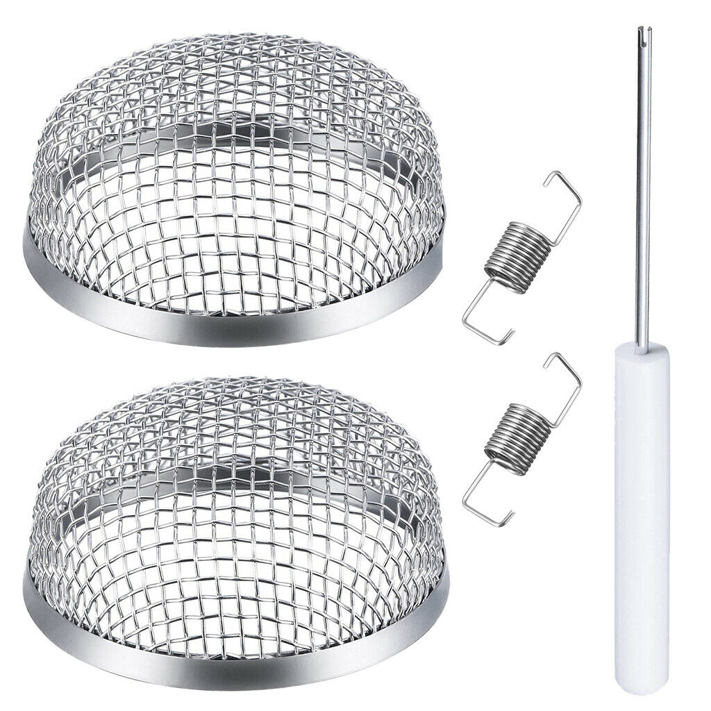 Stainless Steel RV Flying Insect Bug Screen Camper Heater Furnace Vent Cover