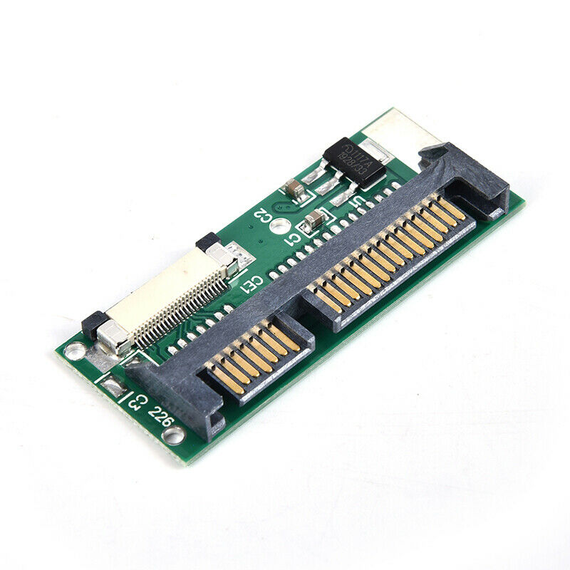 High Quality 24-Pin ZIF to SATA Adapter  Converter Connector Card laBW NewSJCA