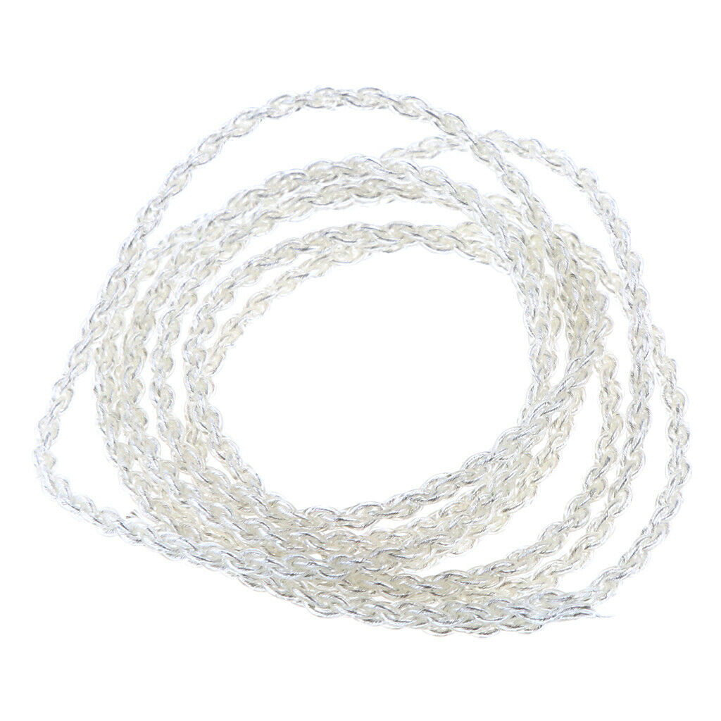 2.5mm Aux Braided Cable Slide For Ipods, Iphones, Home, Car Stereo