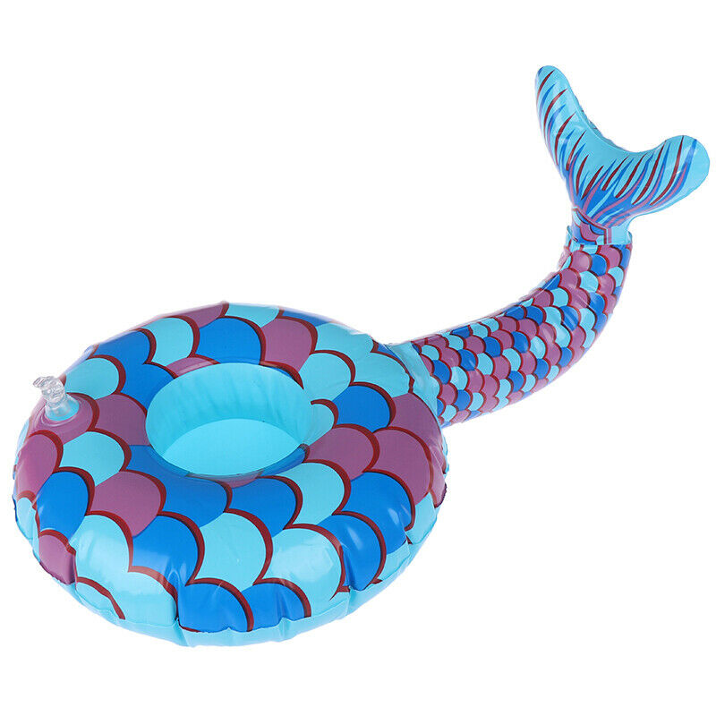 15Pcs Inflatable Floating Drink Can Cup Holder Hot Tub Swimming Pool Beach Pa_DD