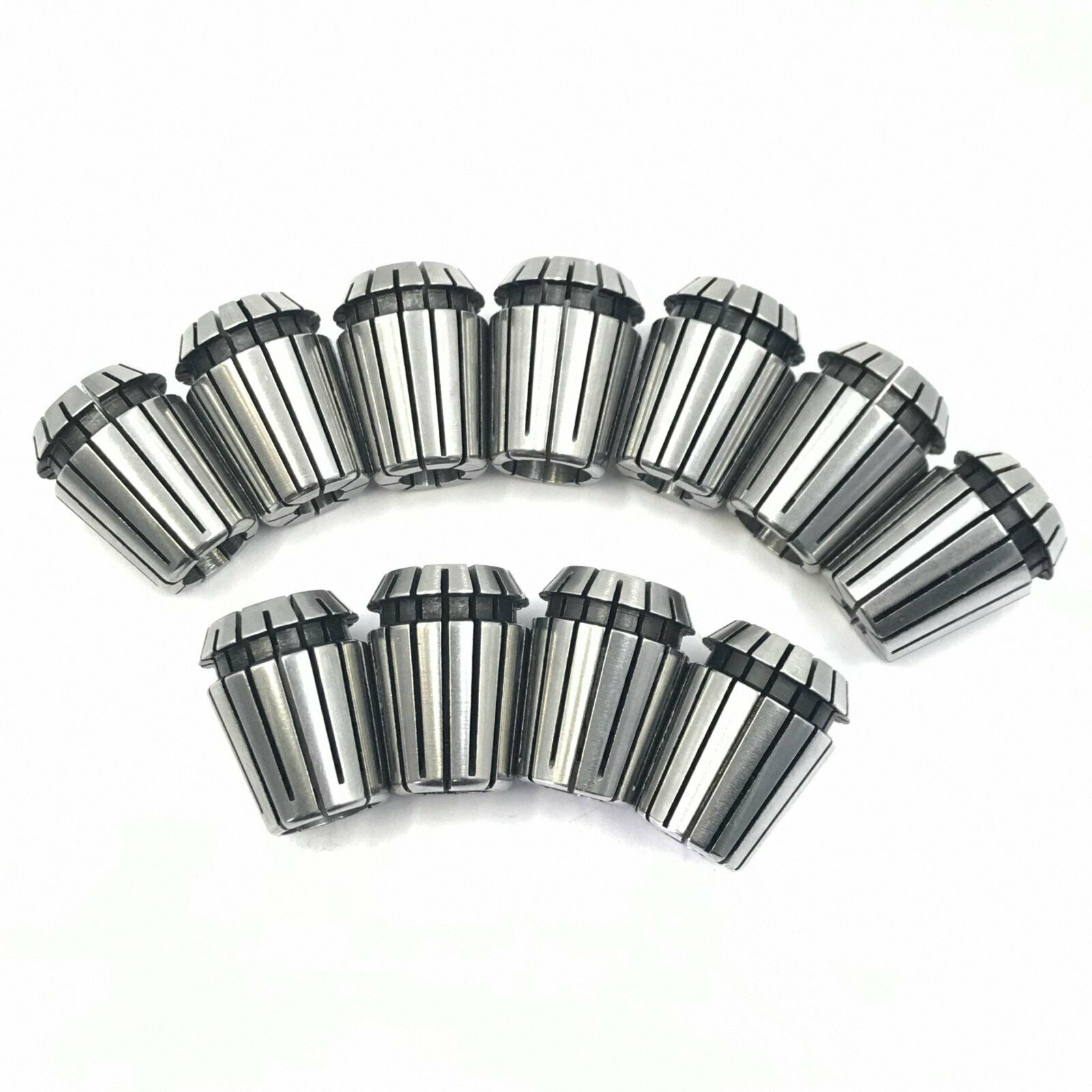 11pcs ER11 Precision Spring Collet Set 2 2.5 3 3.5 4 4.5 5 5.5 6 6.5 7mm [M1]