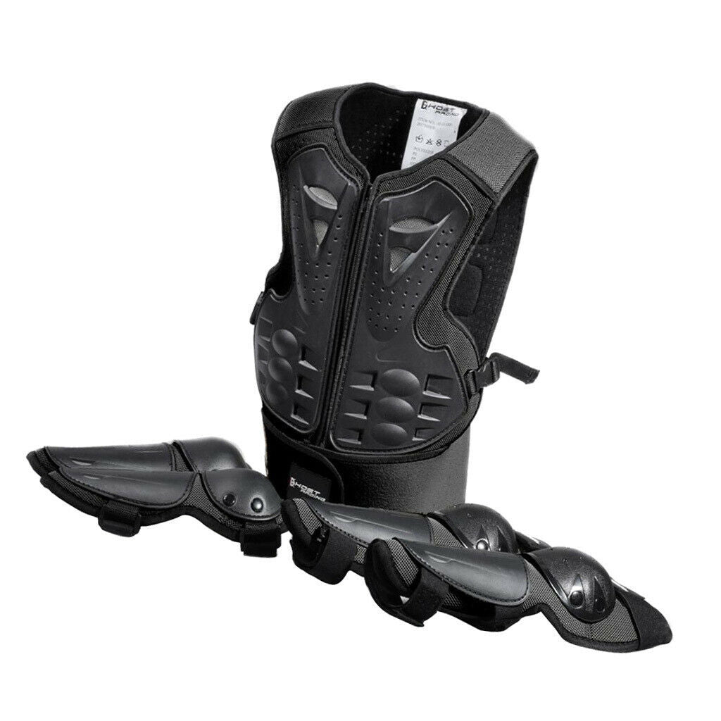 Children's protection set - children's body protection protector vest and knee