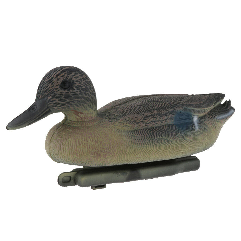 Duck Decoy Floating Decoy Lifelike Duck Garden Decors Ornaments Scarecrow