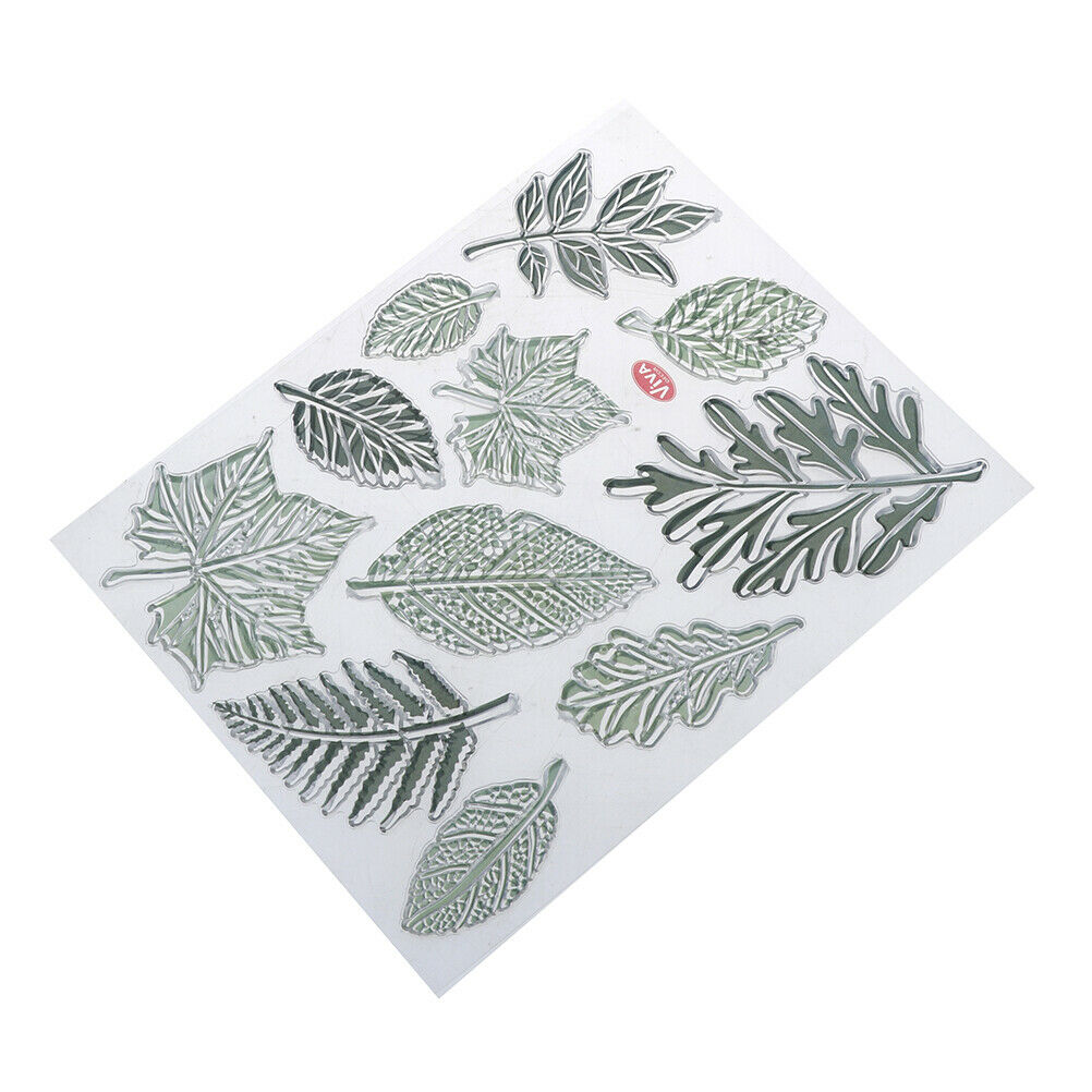 leaves transparent clear silicone stamp for diy scrapbooking photo decoratio SJ