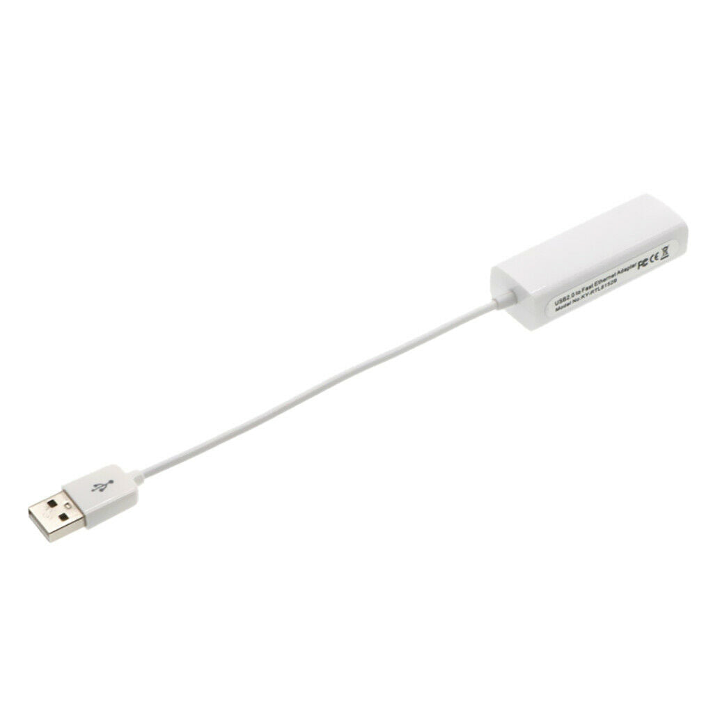 USB2.0 To Lan Adapter Cable, USB to 100/10 Mbps Fast LAN Ethernet External