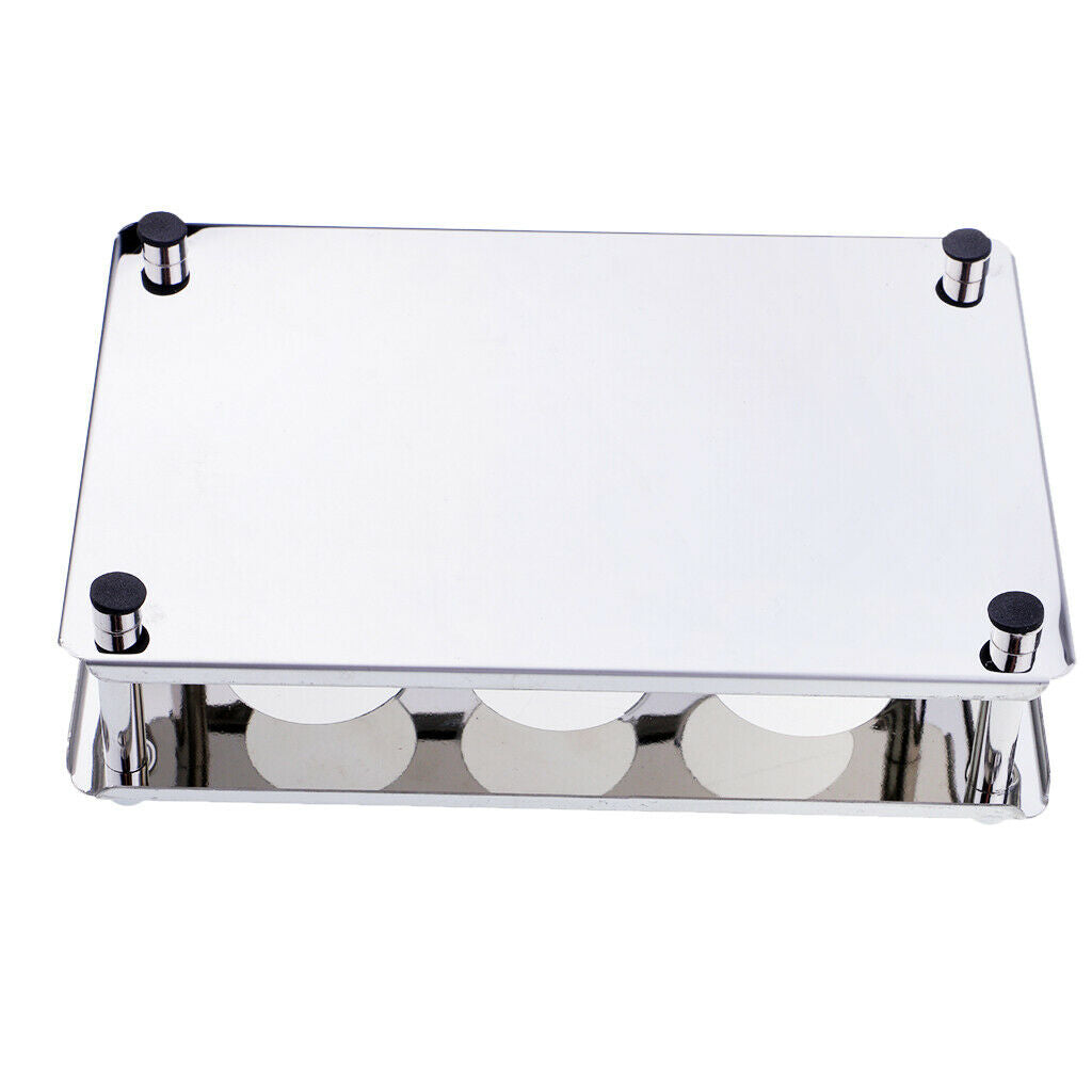 12 Holes/6 Holes Liquor Cup Holders Wine Racks Stainless Steel Wine Rack  #1