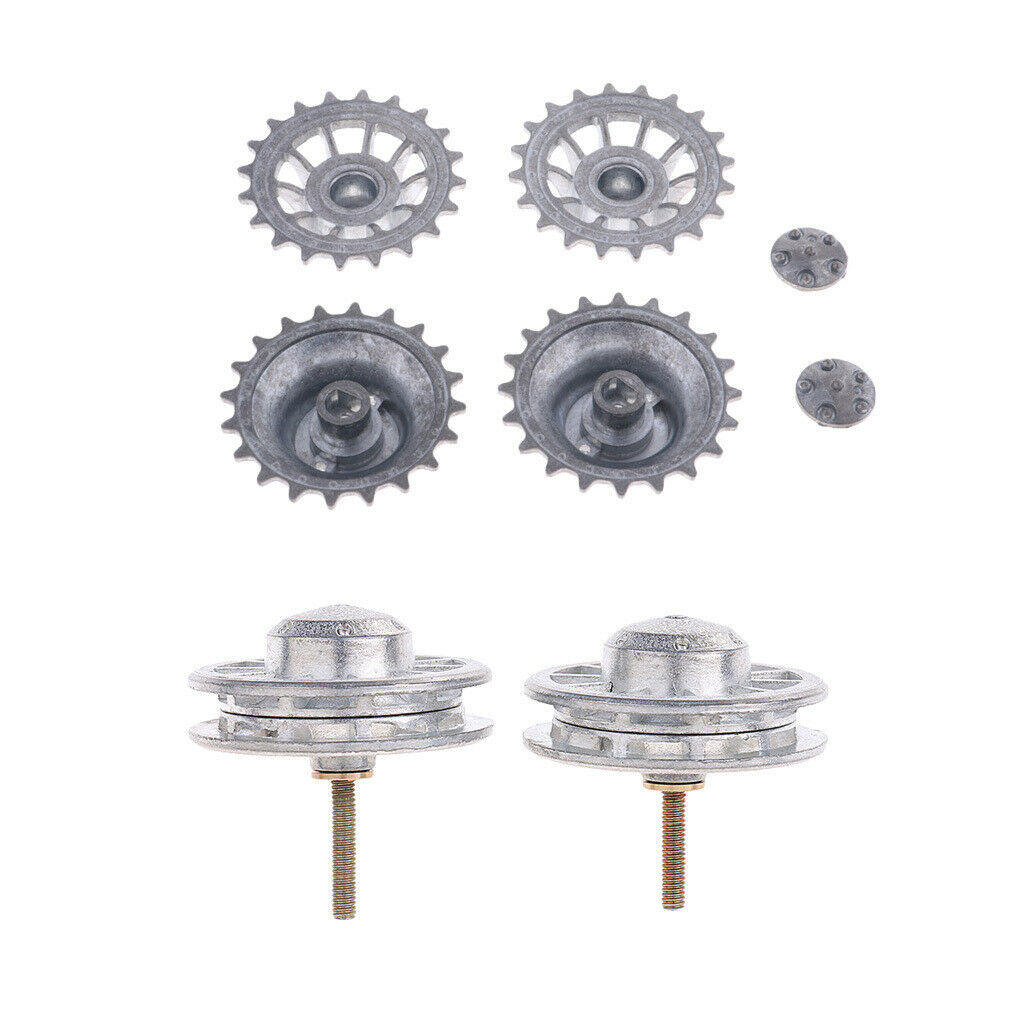 Metal Idler Wheel Drive Wheels for 1/16 German Tiger Tank 3818-1 Accessory