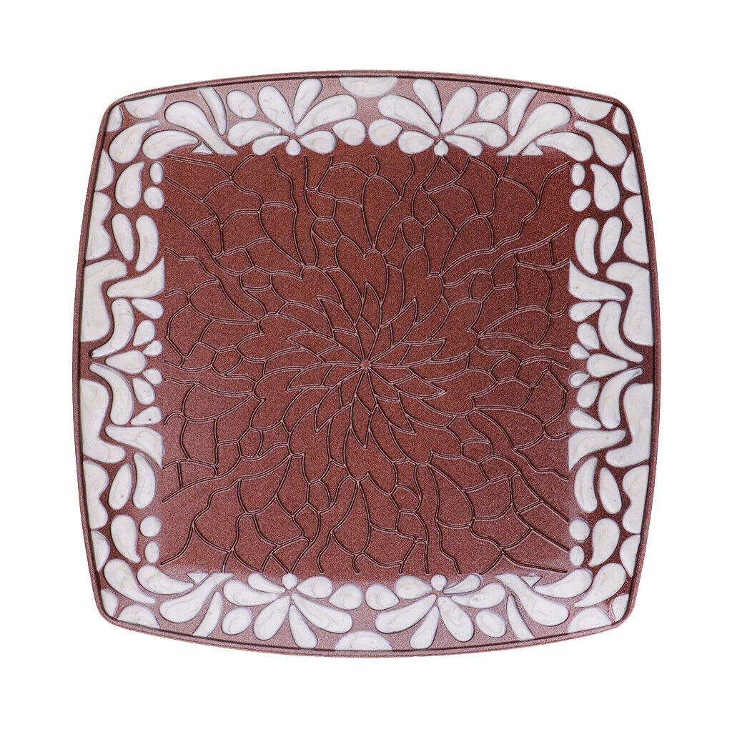 Saucer Alloy Coaster Heat Insulation Pad Cup Holder Accessory Copper