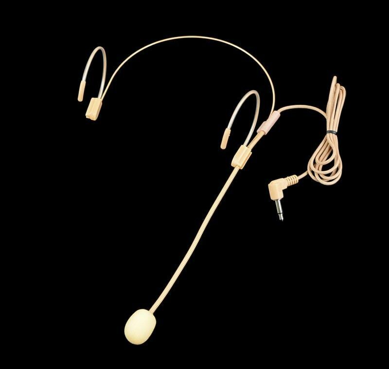 Pro Omnidirectional Headset Headworn Microphone For Shure Wired MIC Skin Color