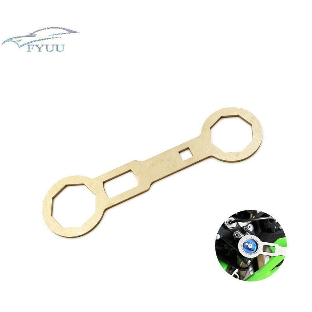 46mm/50mm CNC Fork Cap Wrench Front Shock Absorber Removal Tool Stainless Steel