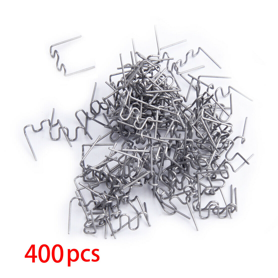 400x/set 0.8mm Staples F/ Plastic Welder Car Damaged Bumper Repair