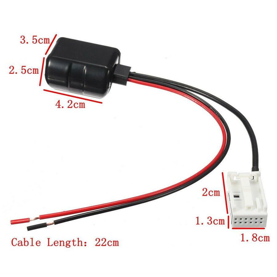 Bluetooth Module Radio Stereo AUX Cable Adaptor For BMW E60 04-10 E63 E64 E61