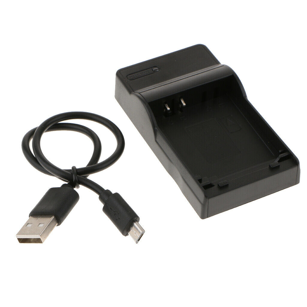 USB Battery Charger Charging Dock for Nikon Coolpix Camera EN-EL23 Batteries
