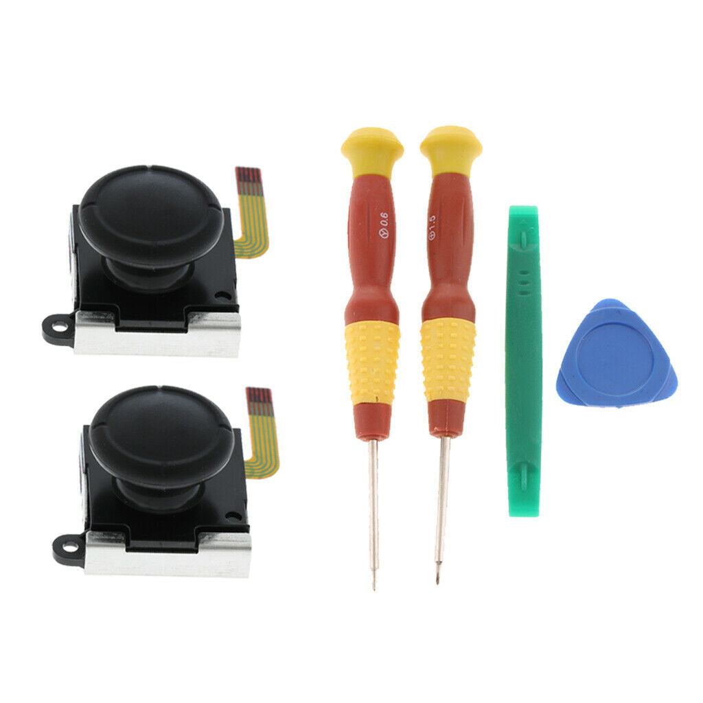 2x Analog Joystick Sensor & Triwing Screwdrivers For Nintendo Switch Joy-con