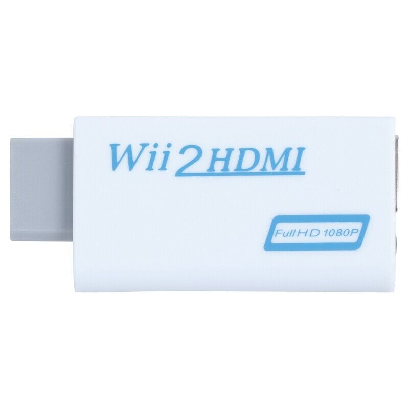 Wii to MI Wii2MI Full  F 1080P Converter Adapter 3.5mm Audio Output Jack G6D2D2