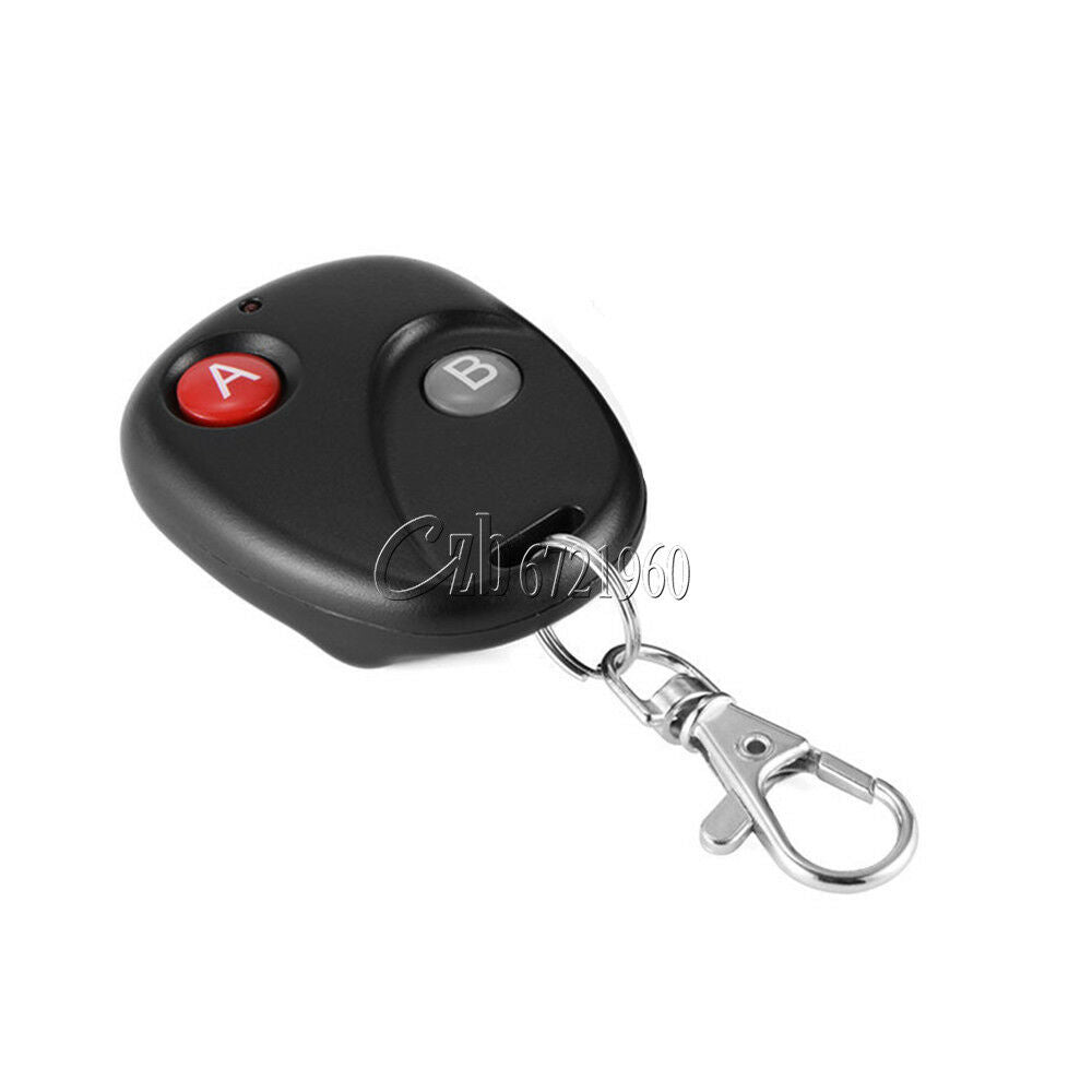 DC 12V RF Remote Control Key Garage Gate Door Transmitter Wireless 433MHz