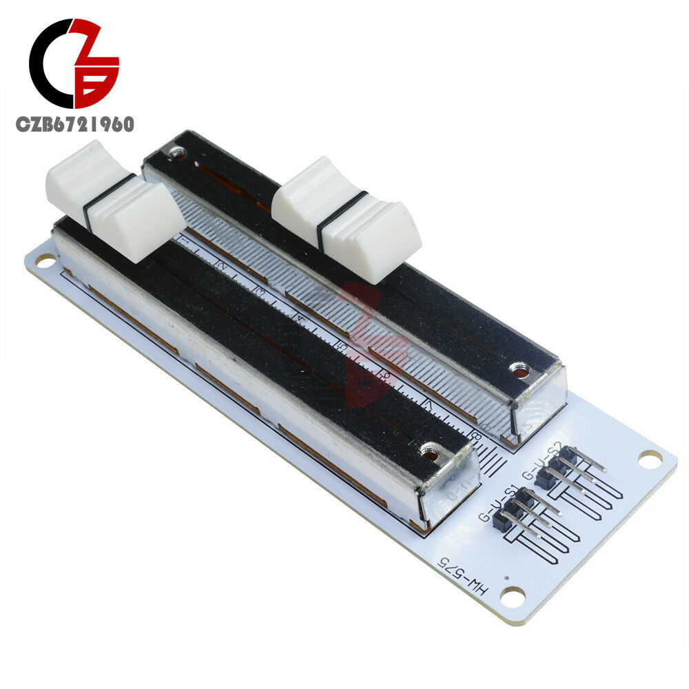 Linear Electronic 10K Building Block Double Potentiometer Sliding Module Arduino