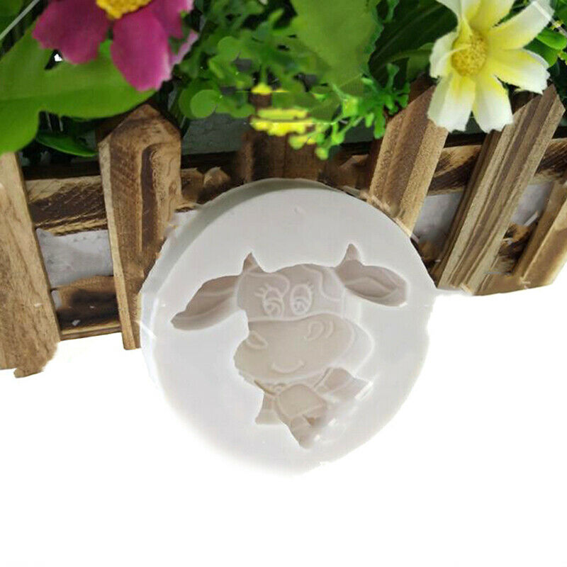 Zodiac Cow Design Shape Silicone Mold DIY Cake Baking Tool Chocolate Cand.l8
