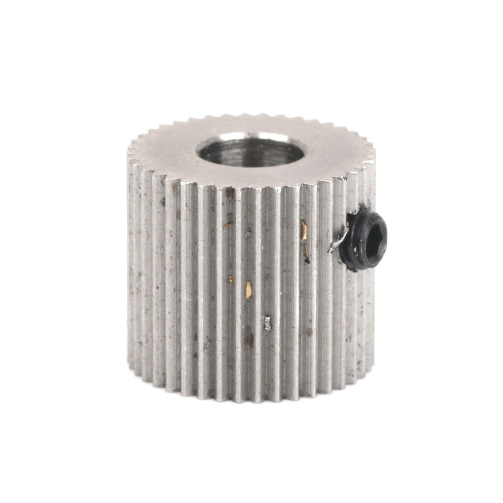 Stainless Steel Extruder Gear Drive Gear Shaft 5mm F.3DPrinter 1.75mm Filament