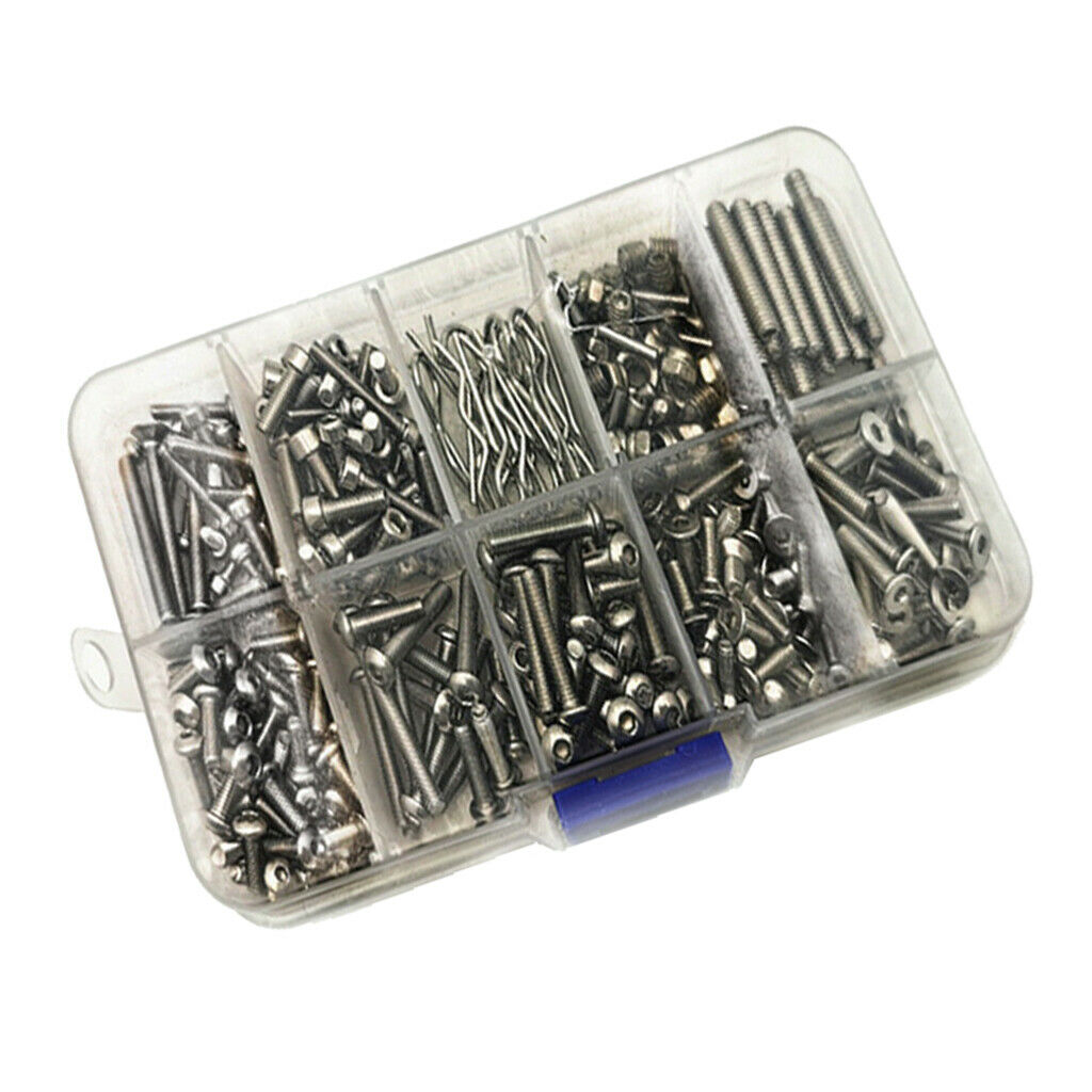 RC Crawler Screws Crawler Stainless Screw Kits RC Car Accessories Durable