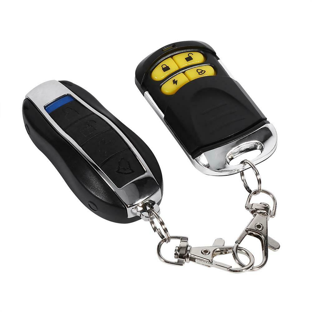 12V Motorcycle Scooter Start Anti-Theft Security Alarm System 2 Remote Control