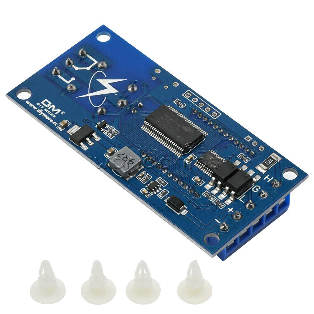 DC5-30V LCD Display Delay Relay Module Mirco USB Industrial Control Smart home