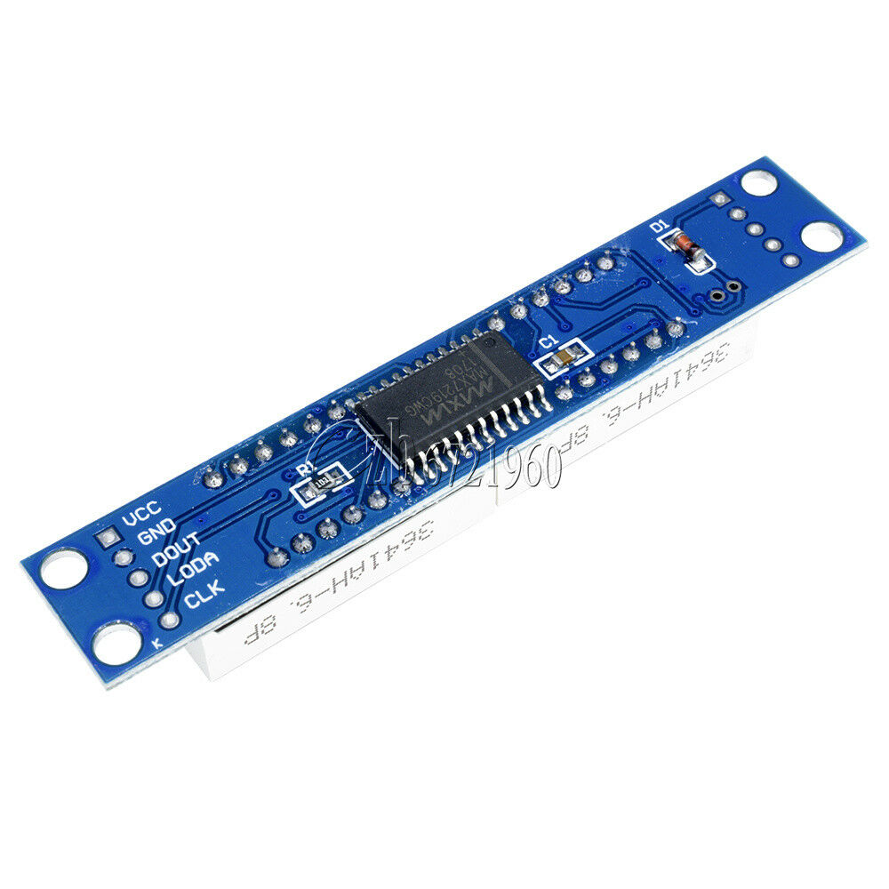 Blue MAX7219 LED Dot Matrix 8 Digit Digital Tube Display Control For Arduino