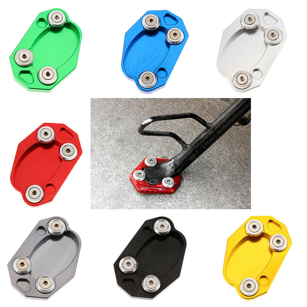 Motorcycle Kick-stand Foot Side Support for Kawasaki Z800 Z1000SX ER6 Red