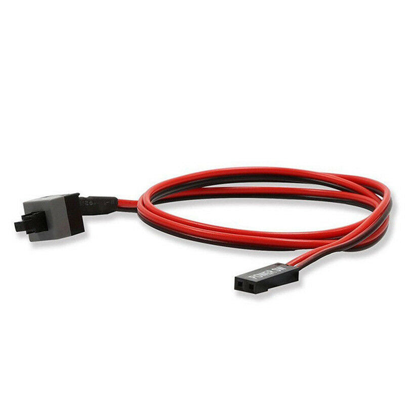 5PCS 50cm 2 Pin SW PC Power Cable On/Off Push Button MDX Computer Switch W.l8