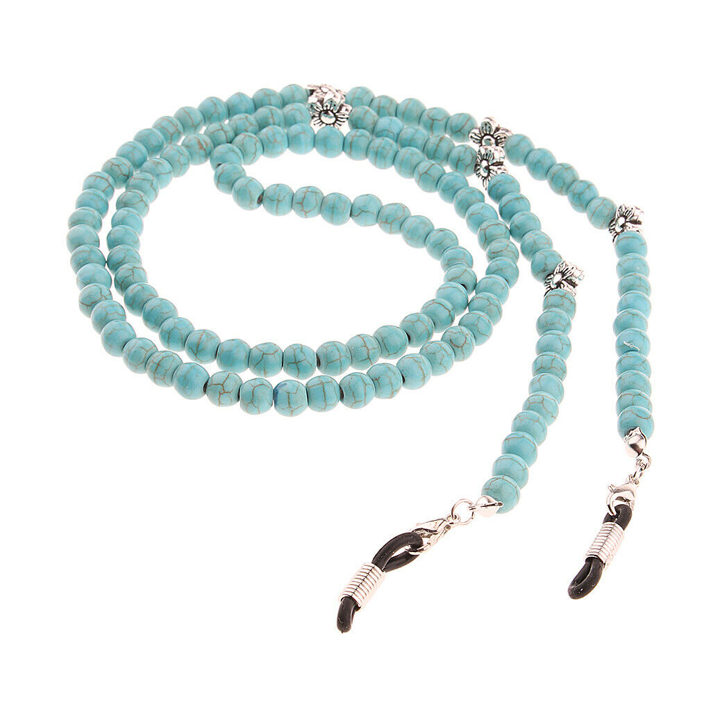 Beaded Neck Cord Sunglass Lanyard Chain Strap Spectacles Rope String Holder for